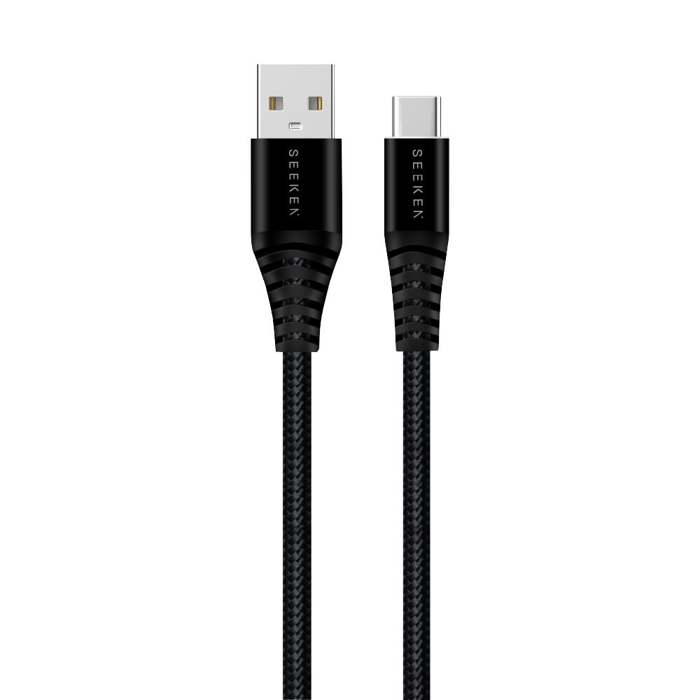 Powerflex USB-A to USB-C 30W 1M Braided Charging Cable