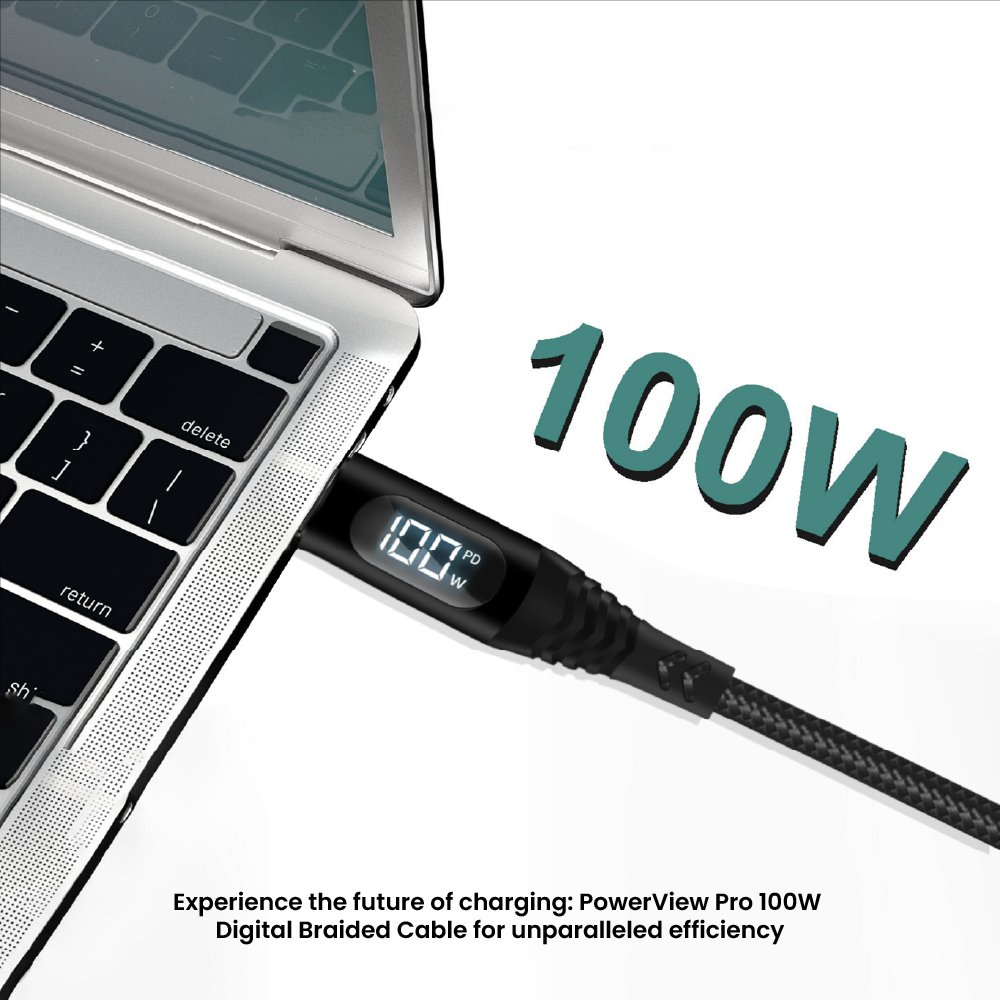 Powerview Pro - 100W Digital Braided Cable