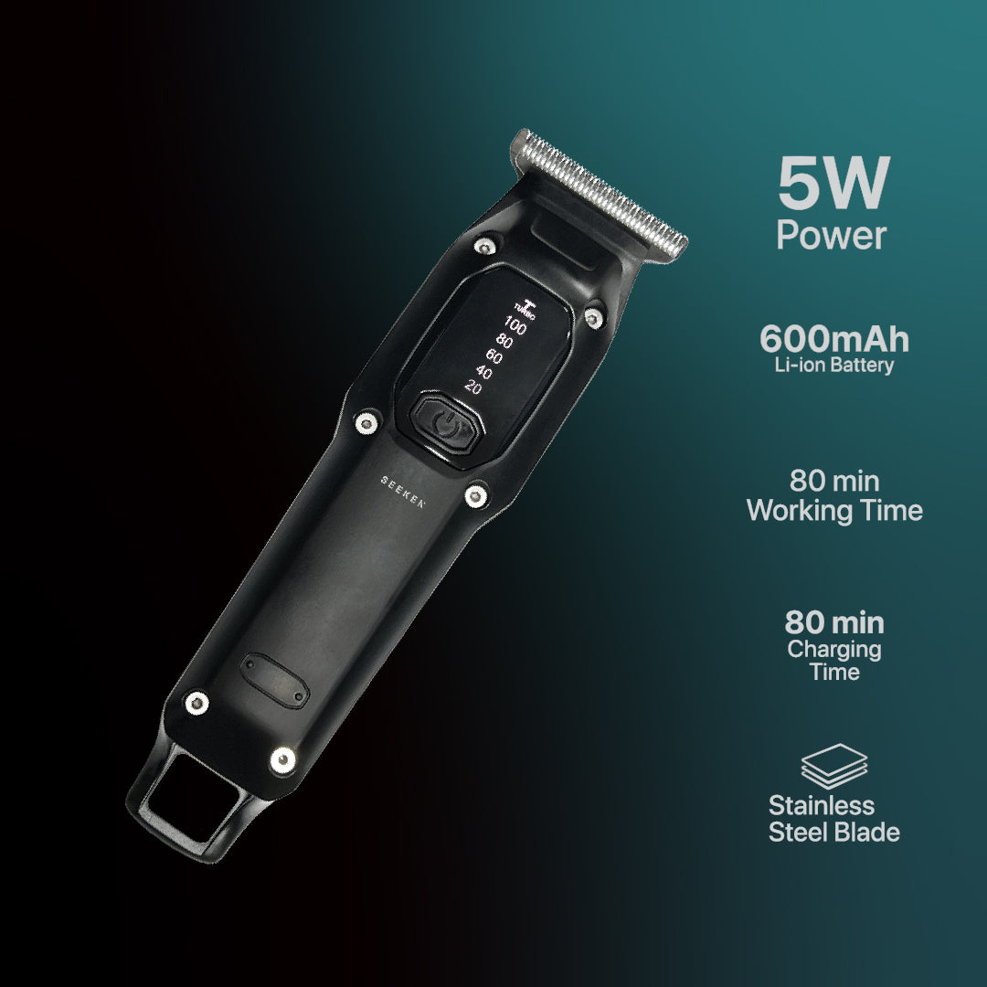 Rechargeable Hair Clipper – Cordless Beard & Hair Trimmer