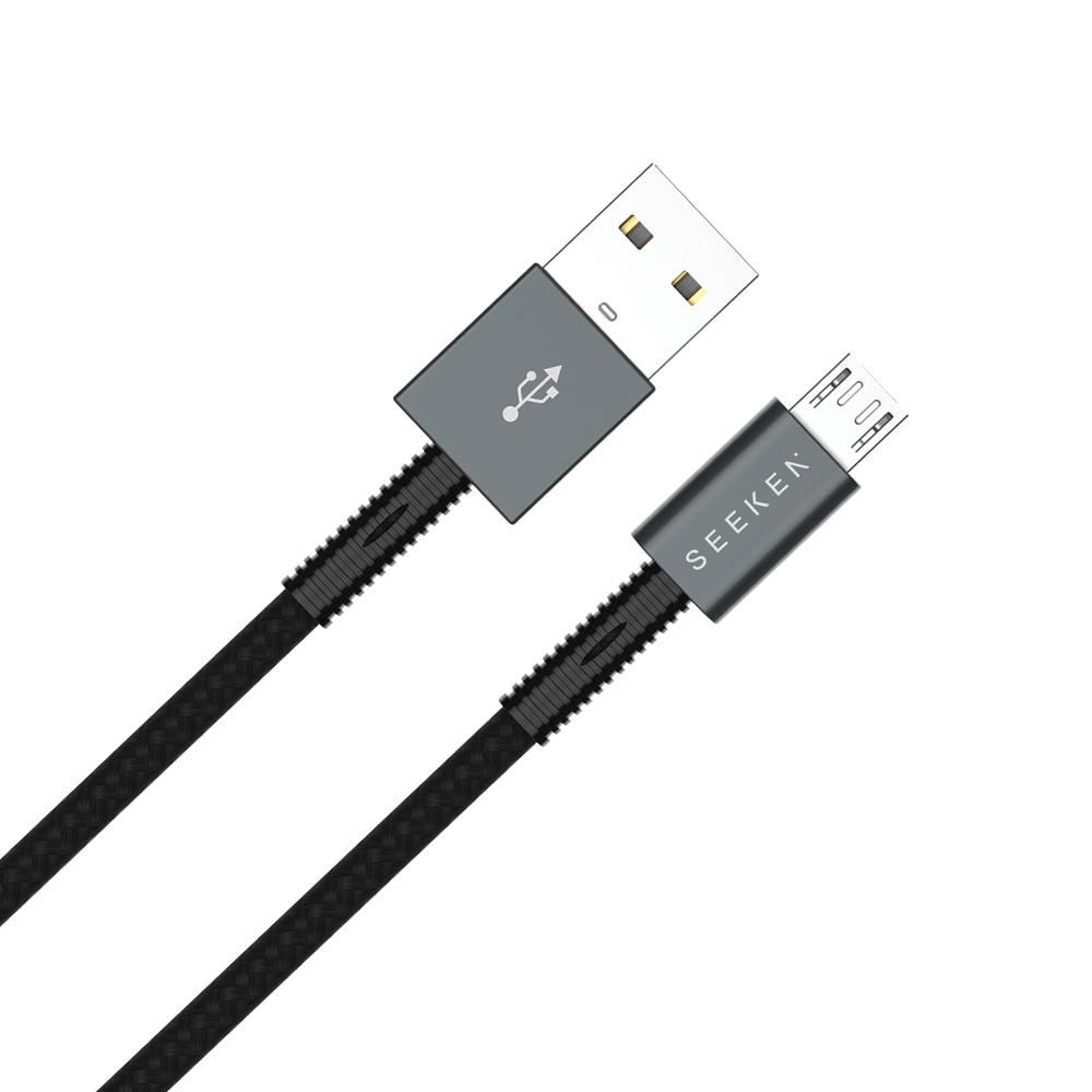 USB-A to Micro 1-Meter Braided Charging Cable