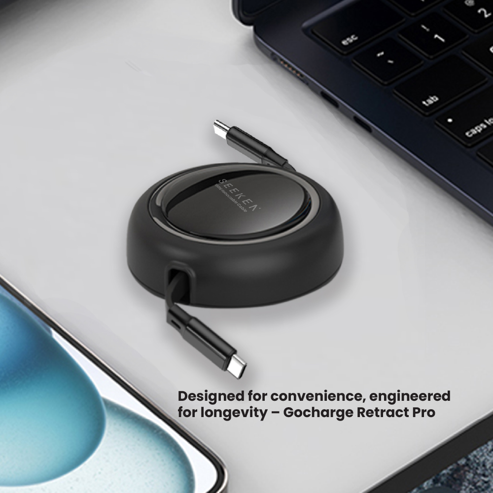 Retractable C-C 100W Cable