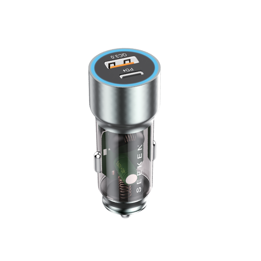 DualBolt 45W Dual Port Rapid Car Charger