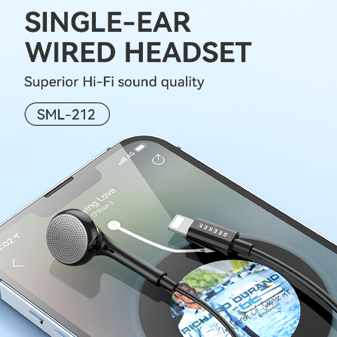 Lightning Mono Earphone for iPhone