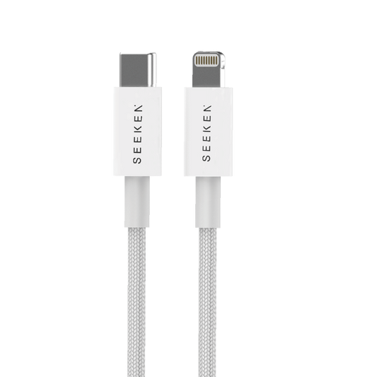 30W USB-C to Lightning Braided Fast Charging Cable (1 meter)