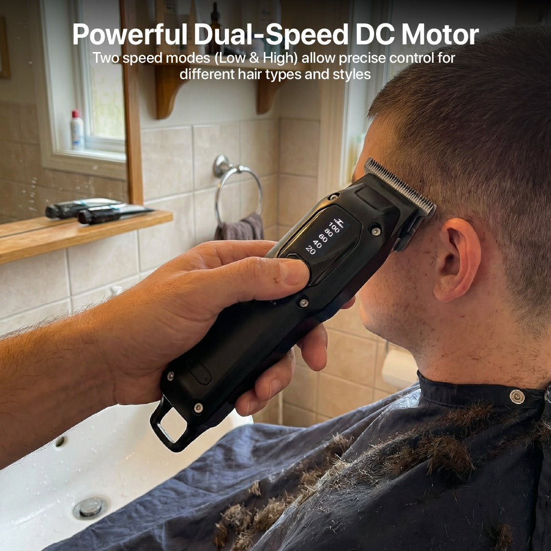 Rechargeable Hair Clipper – Cordless Beard & Hair Trimmer