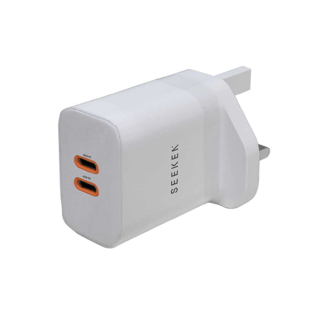 45W Dual USB-C (PD) Fast Charger