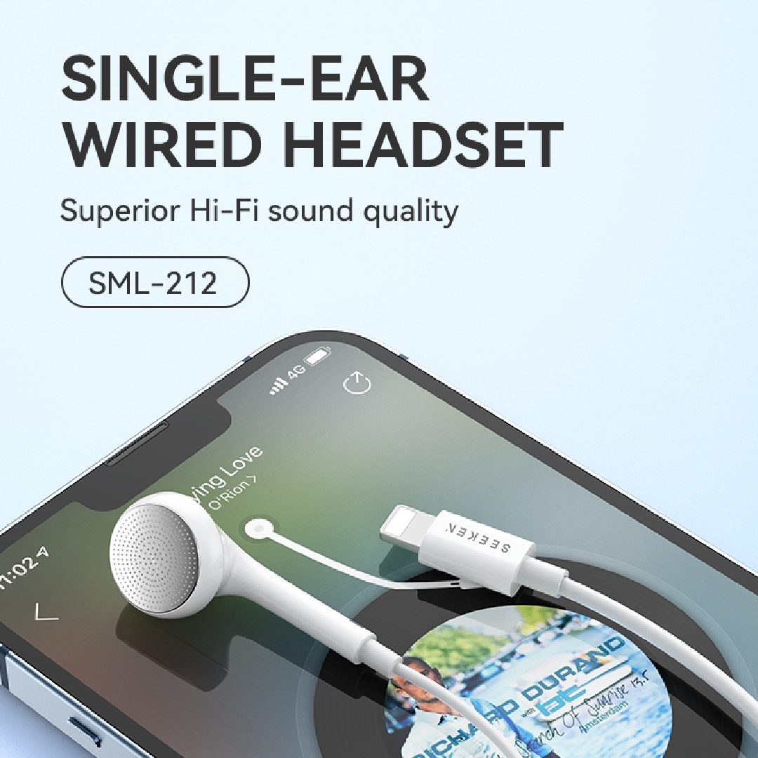 Lightning Mono Earphone for iPhone