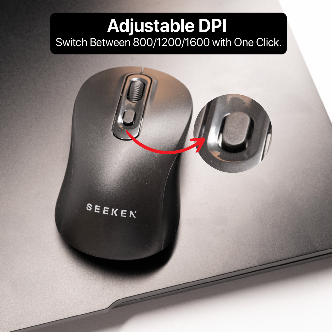 Silent Click Wireless Mouse