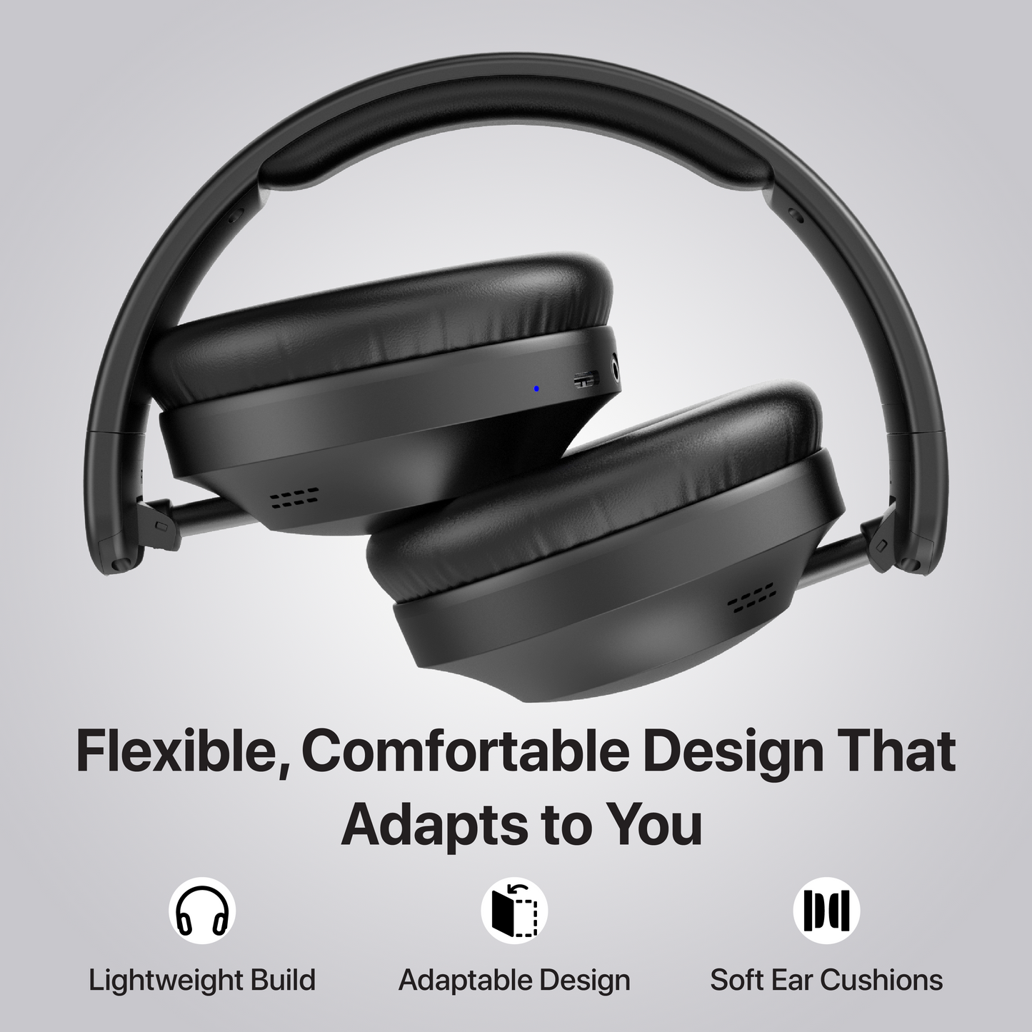 Soundbreeze PureSound - ANC On-ear Headphones