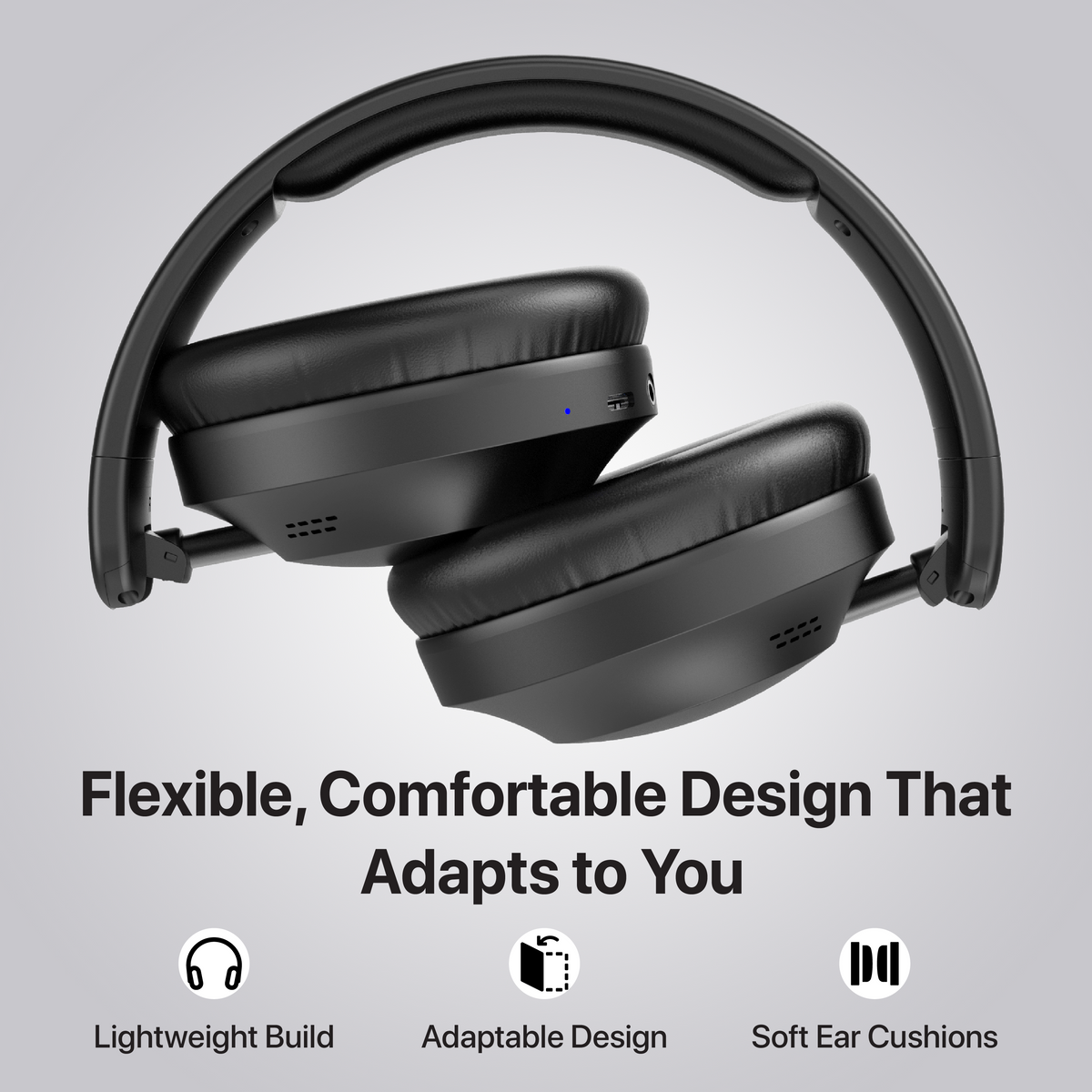 Soundbreeze PureSound - ANC On-ear Headphones
