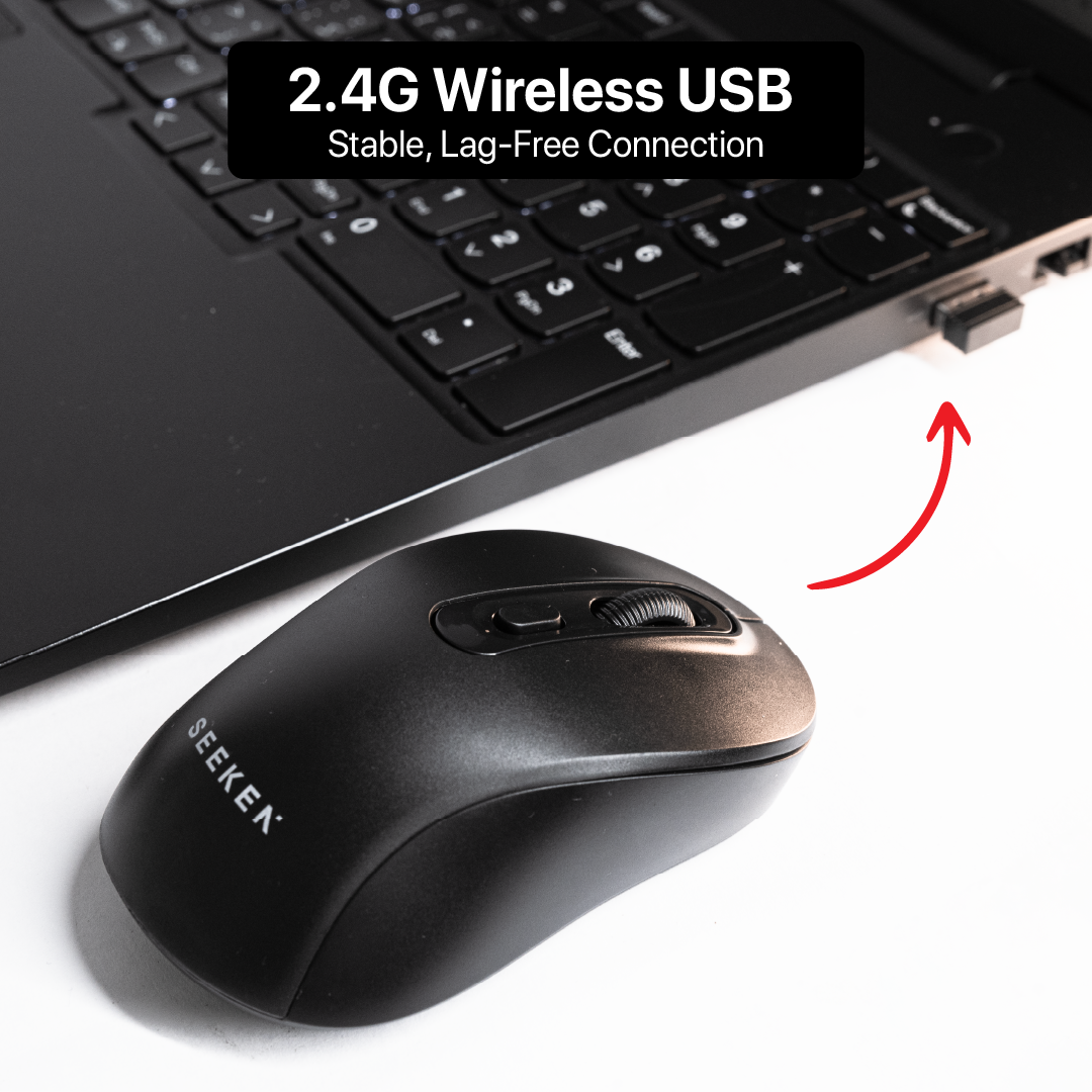 Silent Click Wireless Mouse