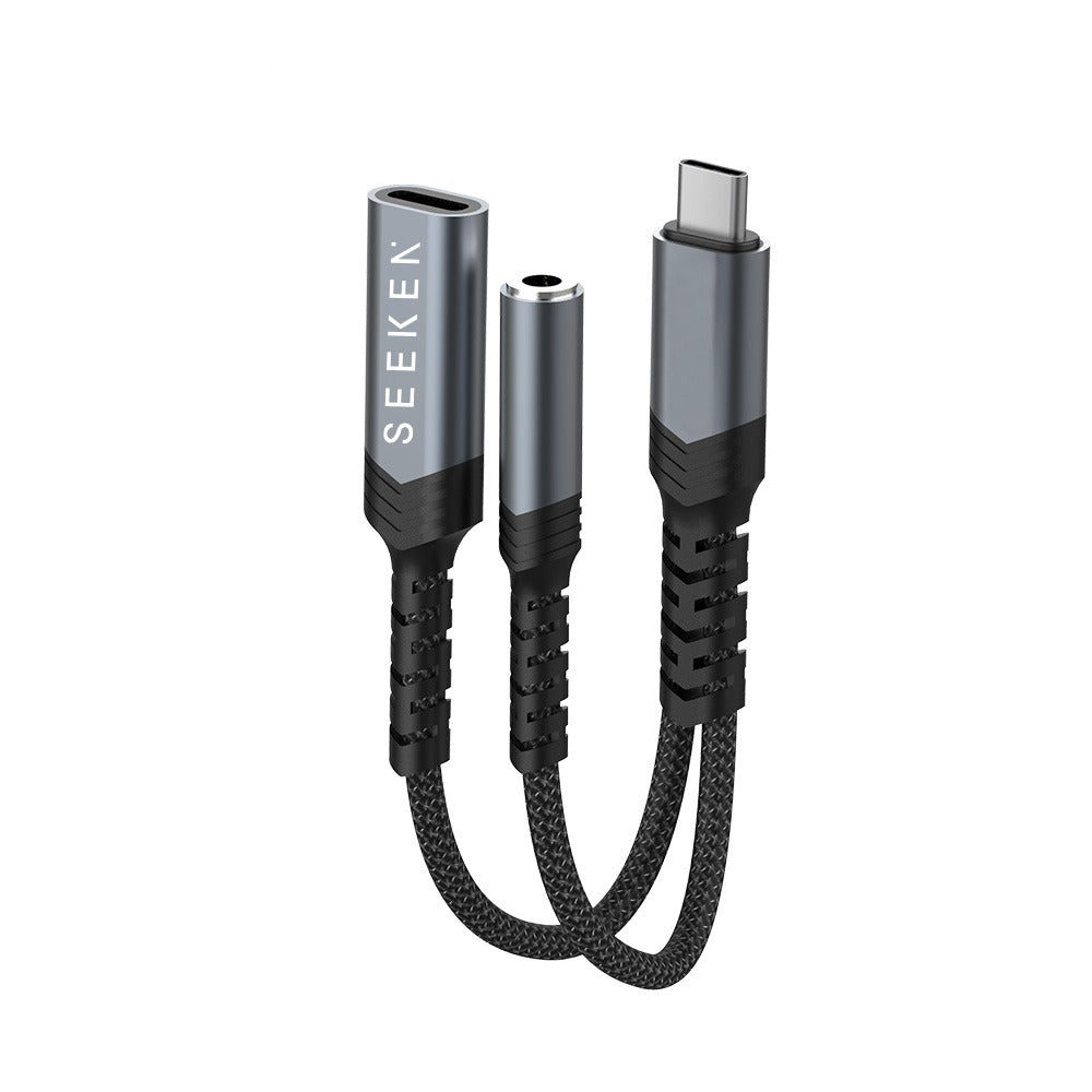 USB-C Converter (USB-C to C + 3.5mm audio jack)