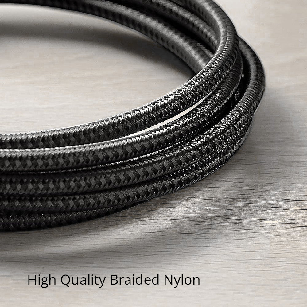 USB-A to Lightning 1-Meter Braided Charging Cable