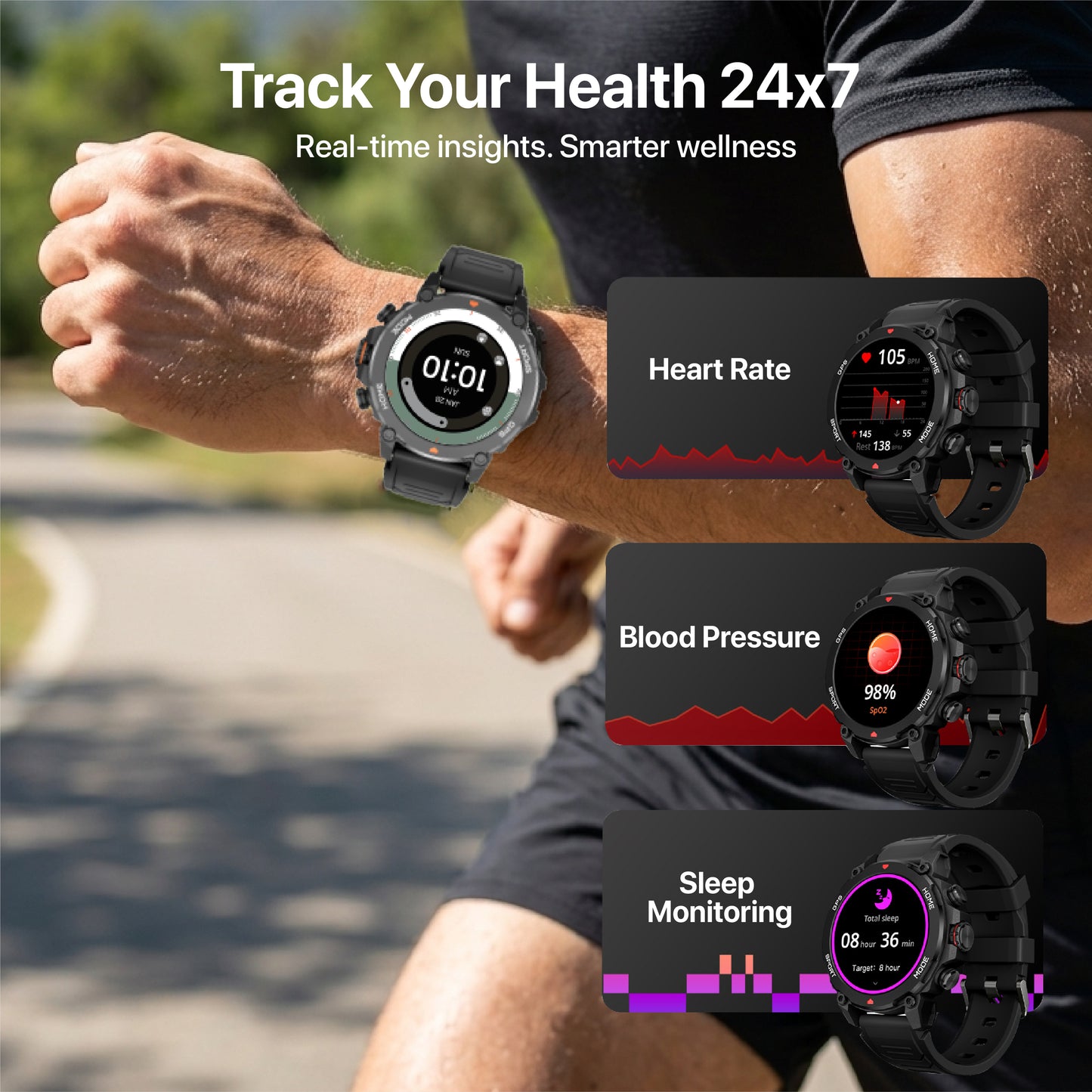 Gravity Xtrek - Rugged GPS Smartwatch