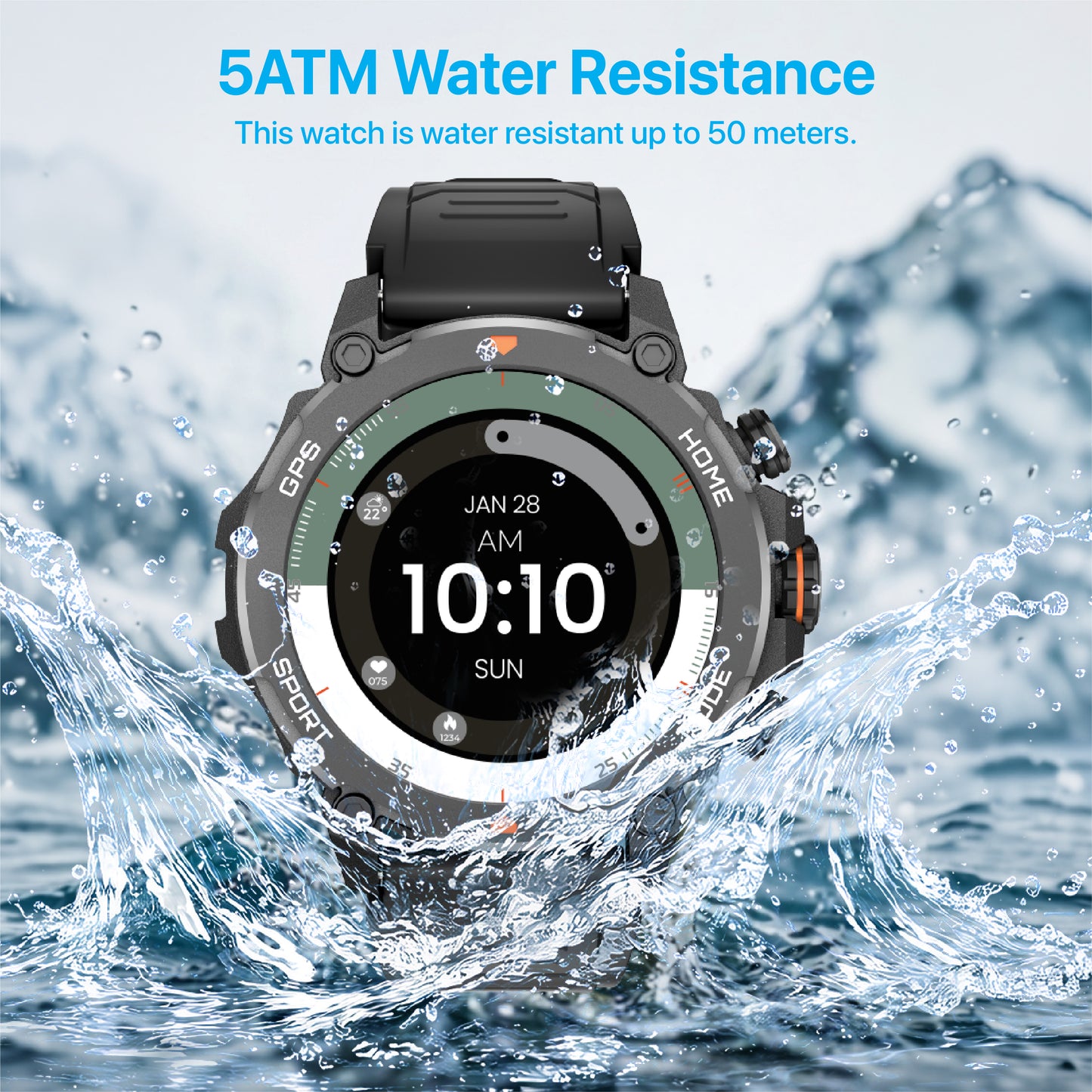 Gravity Xtrek - Rugged GPS Smartwatch