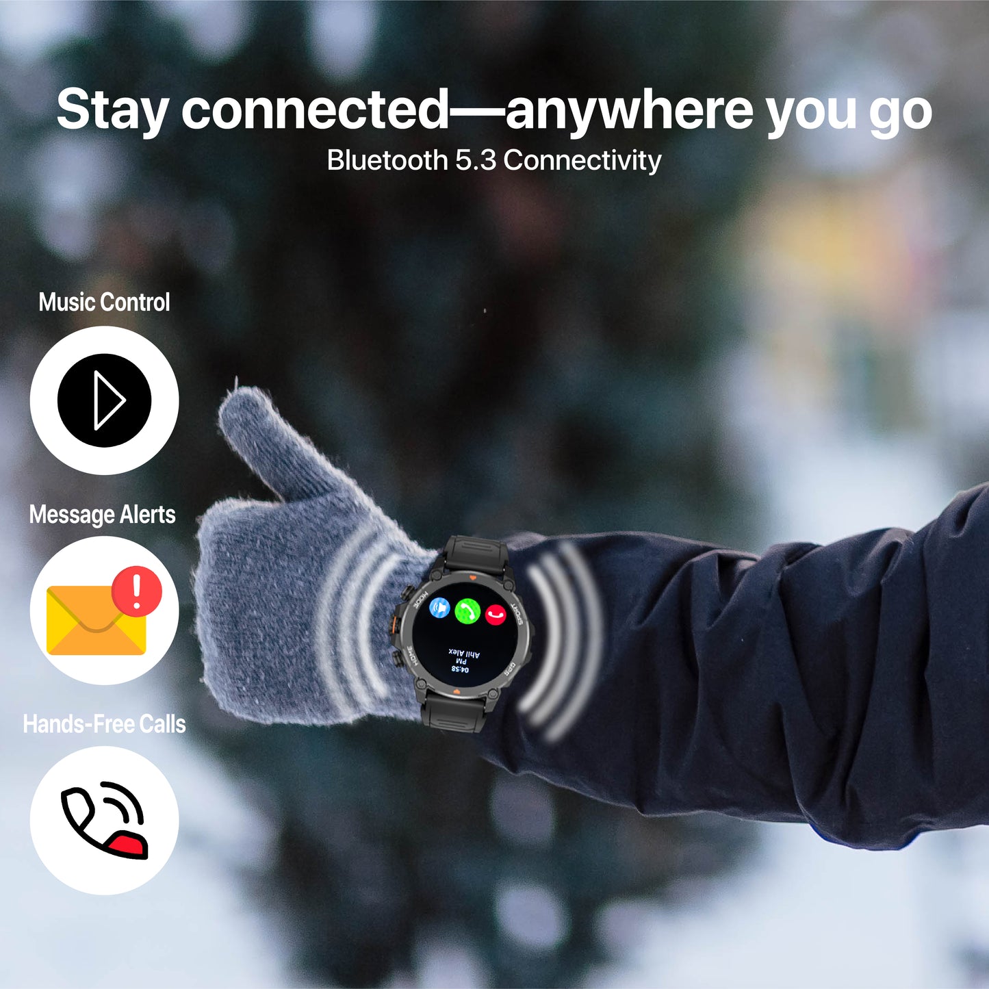 Gravity Xtrek - Rugged GPS Smartwatch