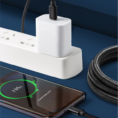 USB-C to Lightning (PD) 30W Braided Cable - TurboCharge Pro