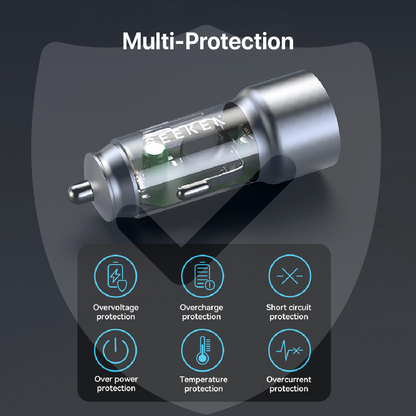 DualBolt 45W Dual Port Rapid Car Charger