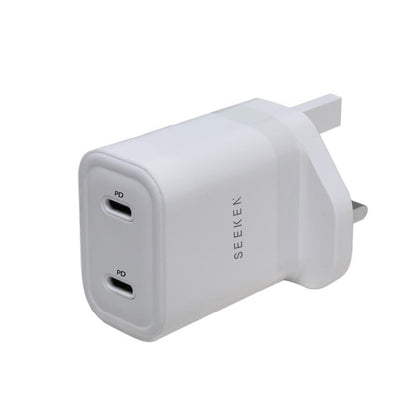 20W Dual USB-C PD Charger