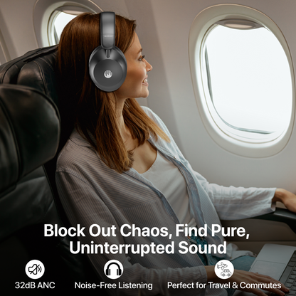 Soundbreeze PureSound - ANC On-ear Headphones