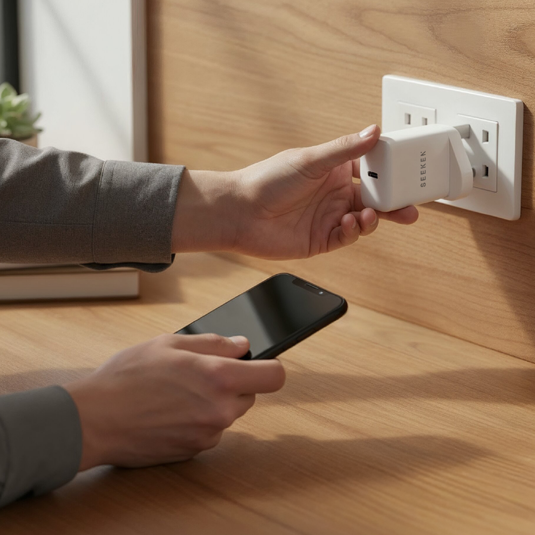 35W USB-C Adapter with Braided 60W USB-C to USB-C Cable - 335 Adapter Bundle