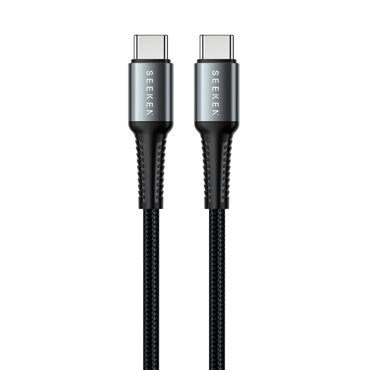 60W USB-C to USB-C Braided Charging Cable