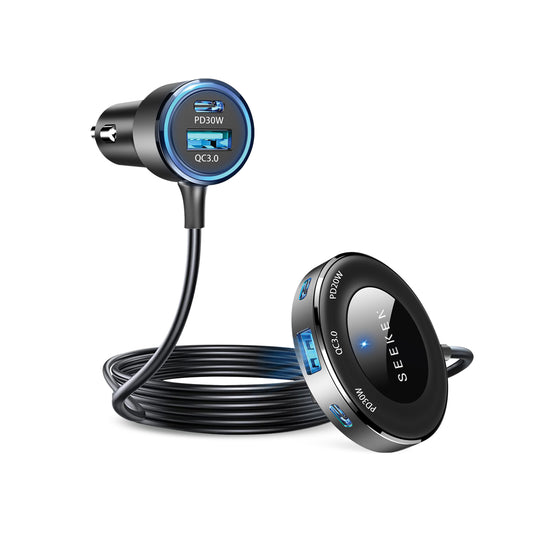 98W Multi-Port Fast Car Charger