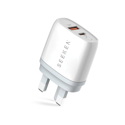 Magneto Duo – 20W Portable Fast Charger with USB-A to USB-C Cable