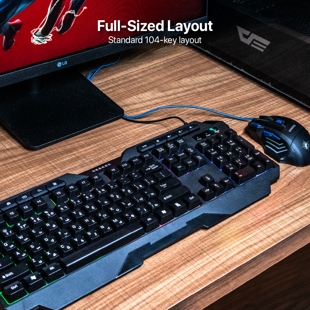 Gaming Keyword and Mouse Combo